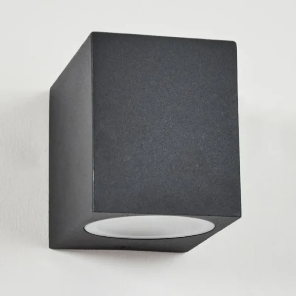 hofstein Applique murale d'extérieur Skaabu Noir, Blanc, 1 lumière* Lampes Modernes