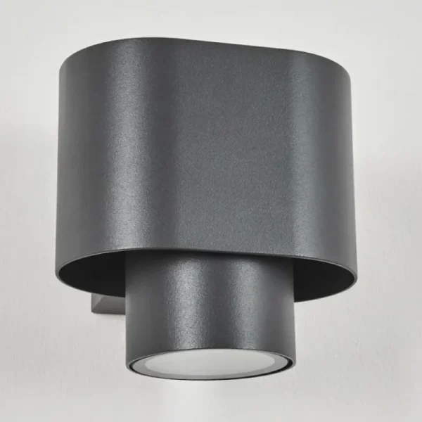 hofstein Applique murale d'extérieur Guampacha Anthracite, 1 lumière* Lampes Modernes