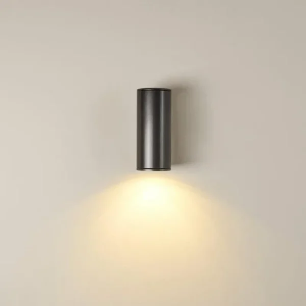 hofstein Applique murale d'extérieur Brachy LED Noir, 2 lumières* Lampes Modernes