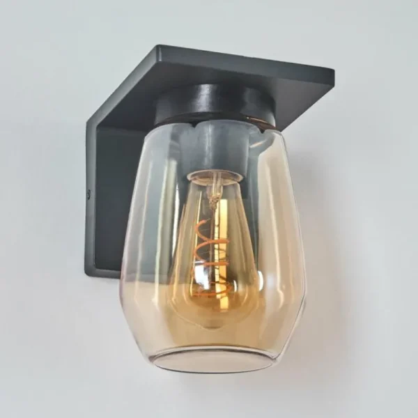 hofstein Applique murale d'extérieur Aquin Anthracite, 1 lumière* Lampes Modernes