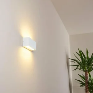 hofstein Applique murale d'extérieur Duluth LED Blanc, 1 lumière* Lampes Modernes
