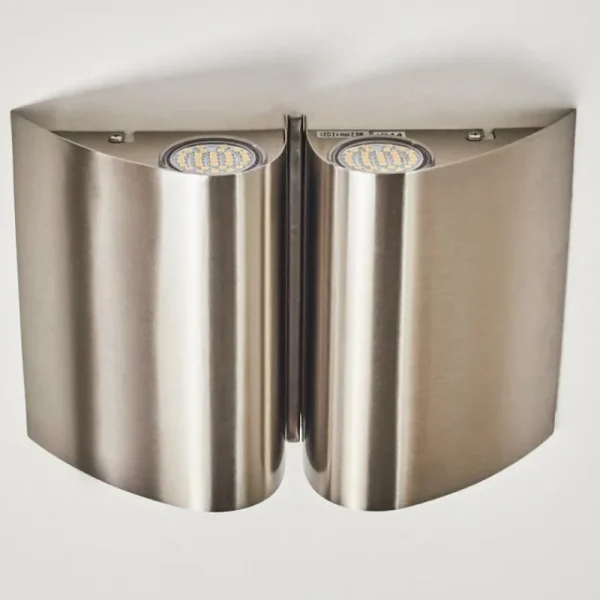 hofstein Applique murale d'extérieur Cornus LED Acier inoxydable, 4 lumières* Lampes Modernes
