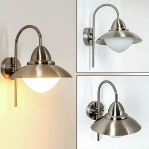 hofstein Applique murale d'extérieur Gielas Acier inoxydable, 1 lumière* Lampes Modernes
