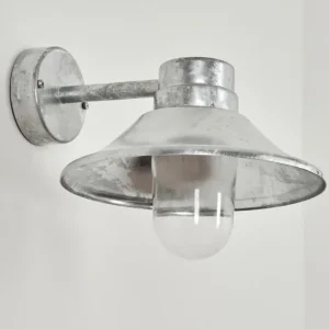 hofstein Applique murale d'extérieur Pumiri LED Zingué, 1 lumière* Lampes Modernes