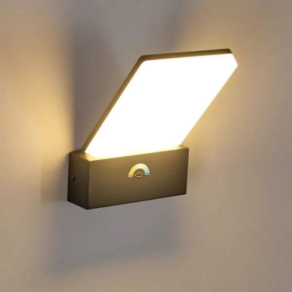 hofstein Applique murale d'extérieur Heraklion LED Anthracite, 1 lumière* Lampes Modernes