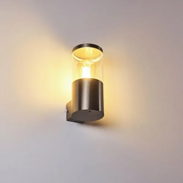 hofstein Applique murale d'extérieur Bodio Chrome, 1 lumière* Lampes Modernes
