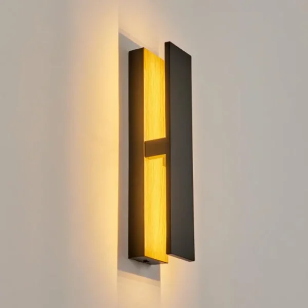hofstein Applique murale d'extérieur Berna LED Couleur bois, 1 lumière* Lampes Modernes