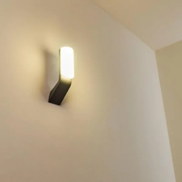 hofstein Applique murale d'extérieur Bovlund LED Noir, 1 lumière* Lampes Modernes