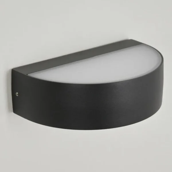 hofstein Applique murale d'extérieur Fletcher LED Anthracite, 2 lumières* Lampes Modernes