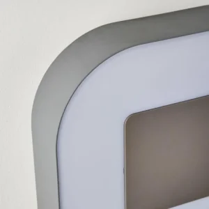 hofstein Applique murale d'extérieur Feldsted LED Argenté, 1 lumière, Changeur de couleurs* Lampes Modernes