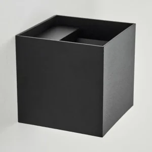 hofstein Applique murale d'extérieur Tamarin LED Noir, 2 lumières* Lampes Modernes