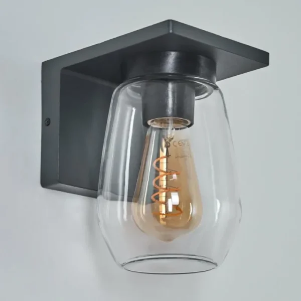 hofstein Applique murale d'extérieur Aquin Anthracite, 1 lumière* Lampes Modernes