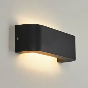 hofstein Applique murale d'extérieur Kirkhall LED Noir, 1 lumière* Lampes Modernes