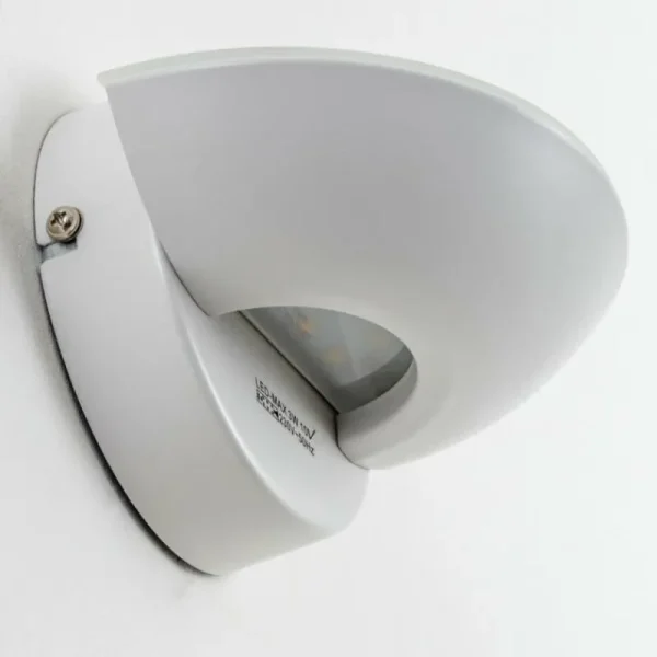 hofstein Applique murale Dominical LED Blanc, 2 lumières* Lampes En Verre