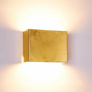hofstein Applique murale Dorata Or, 1 lumière* Lampes En Verre