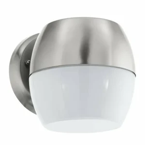 hofstein Applique murale Eglo ONCALA LED Acier inoxydable, 1 lumière* Lampes Modernes