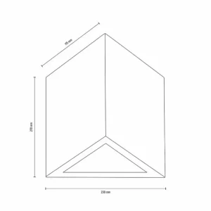 hofstein Applique murale Encrucijada LED Écru, 1 lumière* Lampes Modernes