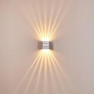 hofstein Applique murale Erik Aluminium, 1 lumière* Lampes Modernes