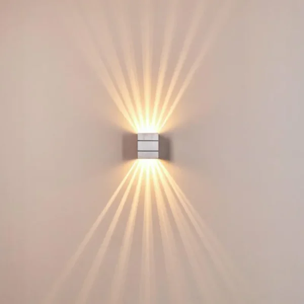 hofstein Applique murale Erik Aluminium, 1 lumière* Lampes Modernes