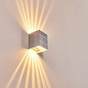 hofstein Applique murale Erik Aluminium, 1 lumière* Lampes Modernes