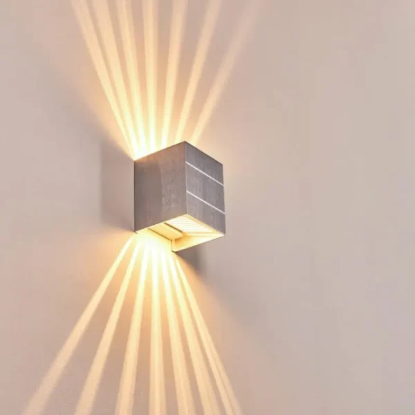 hofstein Applique murale Erik Aluminium, 1 lumière* Lampes Modernes