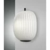 Luminaires Fabas Luce Applique murale Fabas Luce Domizia Noir, 1 lumière* Lampes En Verre