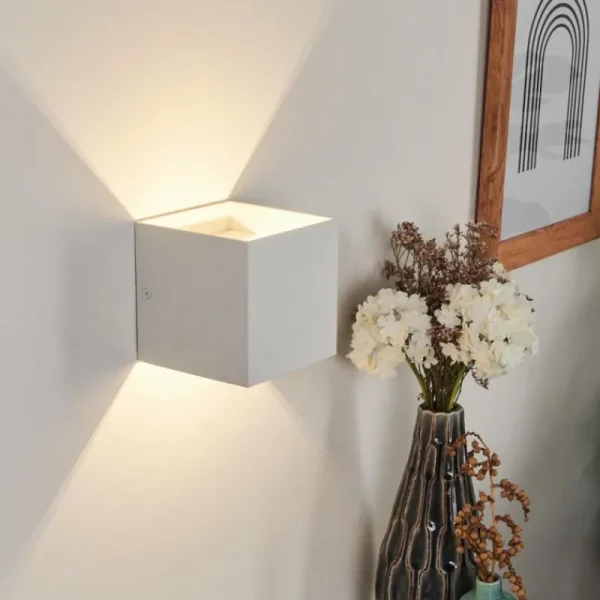 hofstein Applique murale Fulufo LED Blanc, 1 lumière* Lampes Modernes