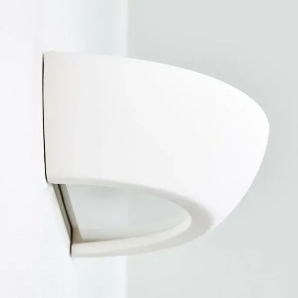 hofstein Applique murale Garbagna Blanc, 1 lumière* Lampes En Verre