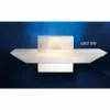 Luminaires Globo Lighting Applique murale Globo AVARI Nickel mat, 1 lumière* Lampes En Verre