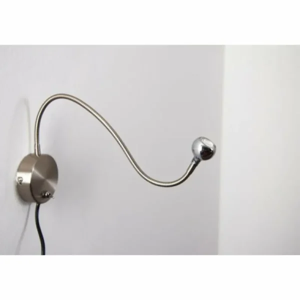 hofstein Applique murale Globo SERPENT LED Chrome, 1 lumière* Lampes Modernes