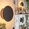hofstein Applique murale Gusum LED Noir, 1 lumière* Lampes Modernes