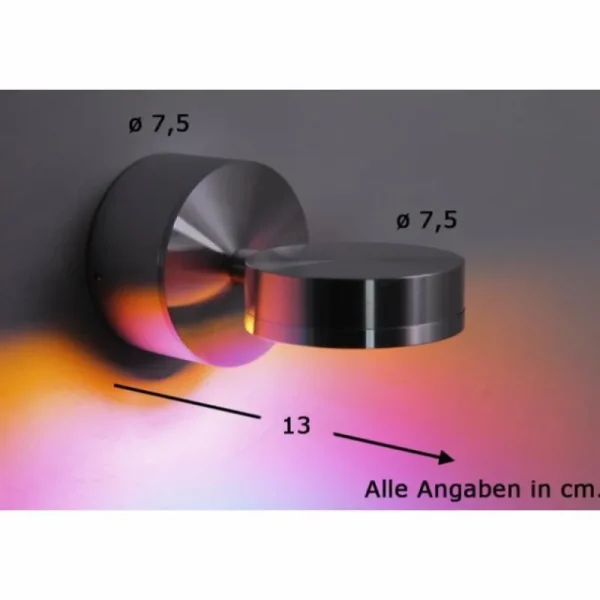 hofstein Applique murale Harare LED Aluminium, 1 lumière* Lampes Modernes