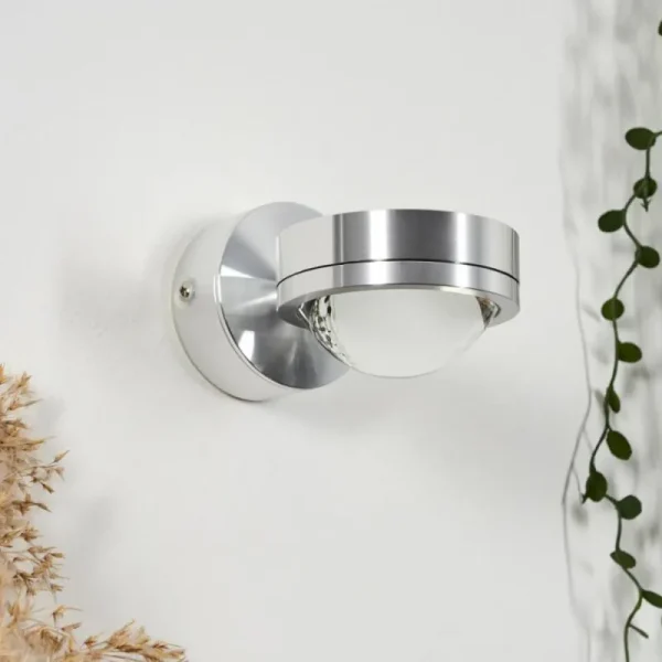 hofstein Applique murale Harare LED Chrome, 1 lumière* Lampes En Verre