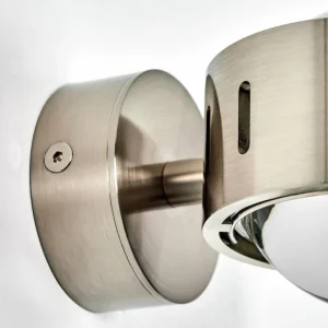 hofstein Applique murale Sapri Nickel mat, 1 lumière* Lampes En Verre
