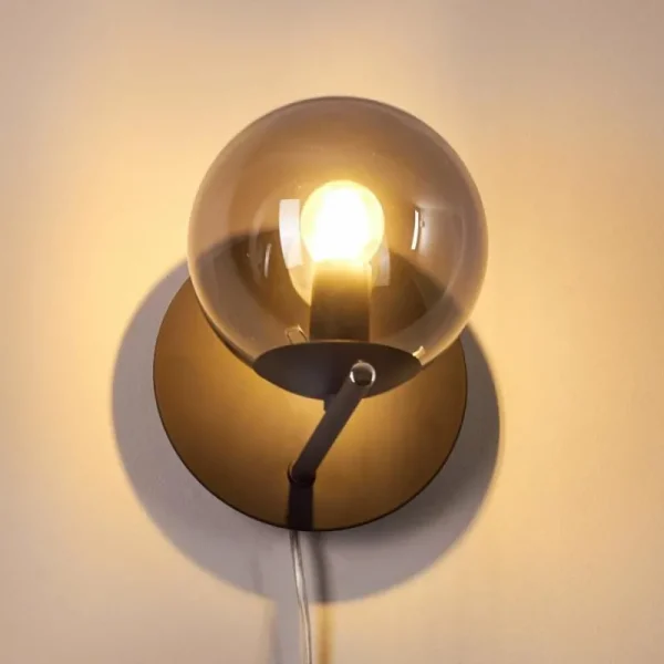 hofstein Applique murale Hogatza Noir, 1 lumière* Lampes Modernes