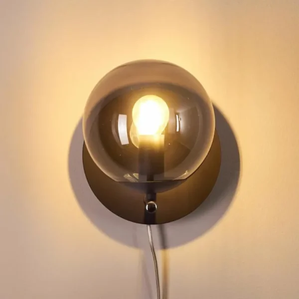 hofstein Applique murale Hogatza Noir, 1 lumière* Lampes Modernes