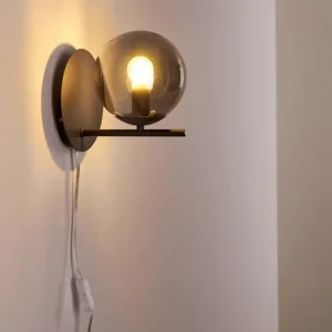 hofstein Applique murale Hogatza Noir, 1 lumière* Lampes Modernes