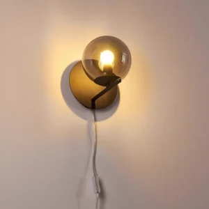 hofstein Applique murale Hogatza Noir, 1 lumière* Lampes Modernes