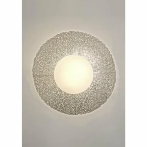 Luminaires Holländer Applique murale Holländer UTOPISTICO GRANDE Argenté, 2 lumières* Lampes En Verre