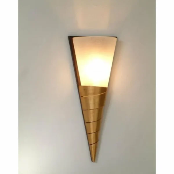 Luminaires Holländer Applique murale Holländer INNOVAZIONE Brun doré, 1 lumière* Lampes En Verre