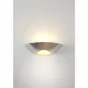 Luminaires Holländer Applique murale Holländer MATTEO CURVE Argenté, 1 lumière* Lampes En Verre