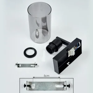 hofstein Applique murale Hunouri Noir, 1 lumière* Lampes Modernes