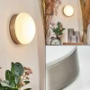 hofstein Applique murale Hutton LED Nickel mat, 1 lumière* Lampes Modernes
