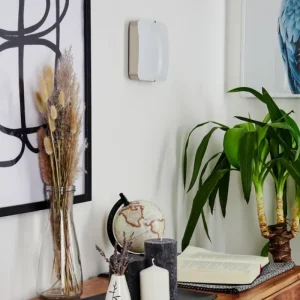 hofstein Applique murale Hutton LED Nickel mat, 1 lumière* Lampes En Verre