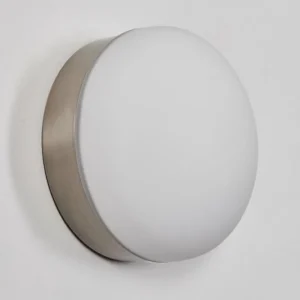 hofstein Applique murale Hutton LED Nickel mat, 1 lumière* Lampes Modernes