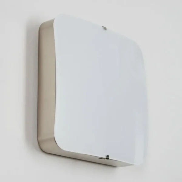 hofstein Applique murale Hutton LED Nickel mat, 1 lumière* Lampes En Verre