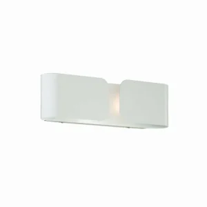 Luminaires Ideallux Applique murale Ideal Lux CLIP Blanc, 2 lumières* Lampes En Verre