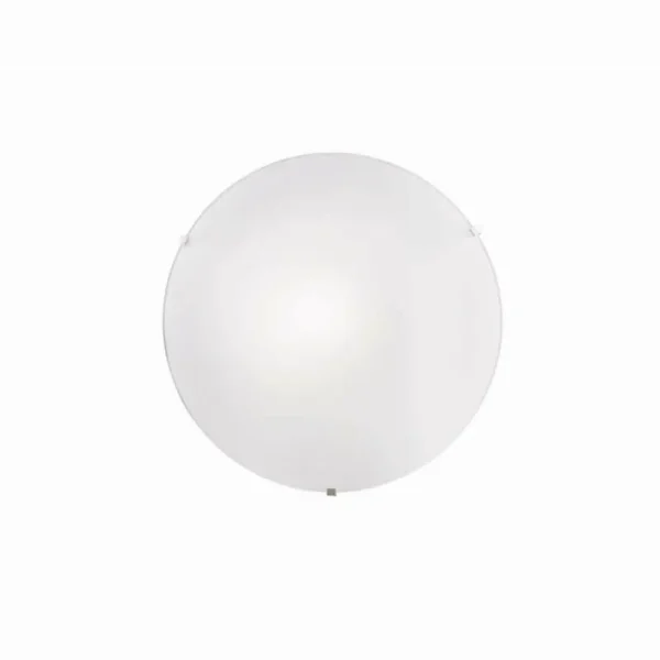 Luminaires Ideallux Applique murale Ideal Lux SIMPLY Blanc, 1 lumière* Lampes En Verre