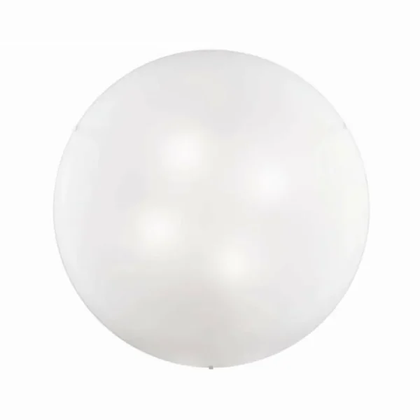 Luminaires Ideallux Applique murale Ideal Lux SIMPLY Blanc, 4 lumières* Lampes En Verre