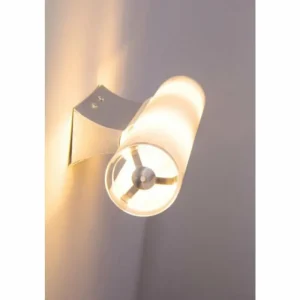 Luminaires Ideallux Applique murale Ideallux CAMERINO AP2 Aluminium, 2 lumières* Lampes En Verre